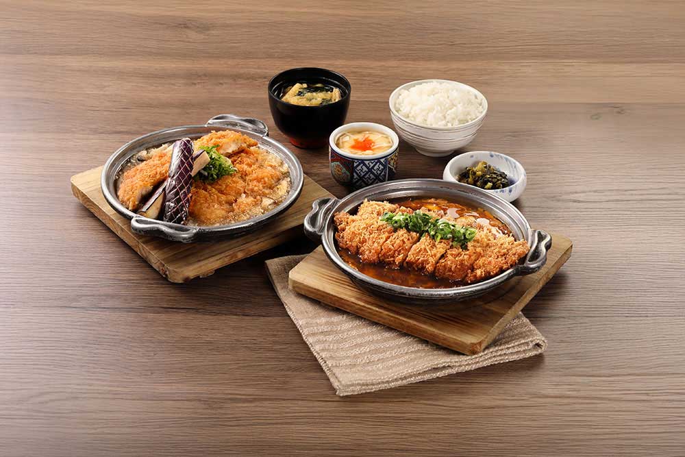 Breaded Pork Cutlet & Breaded Chicken Cutlet Sets